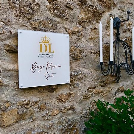 Borgo Manca Suite Sasso di Castalda Exterior foto